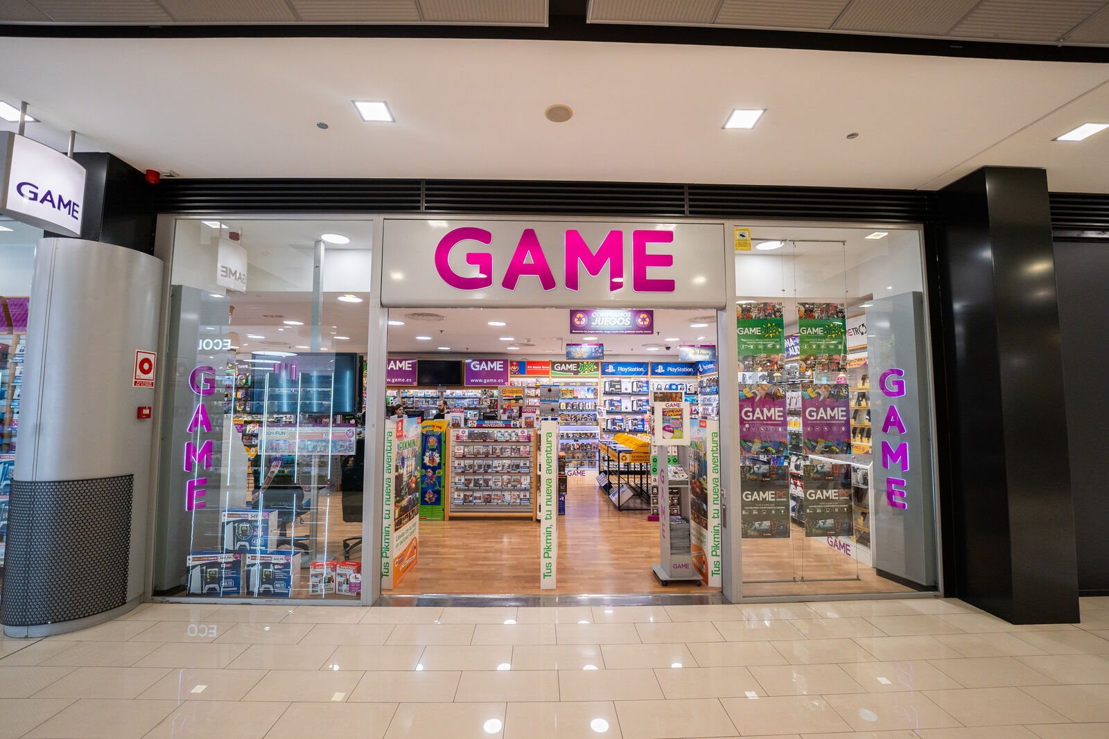 Game store front
